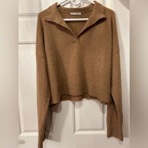 Reformation Cashmere Sweater, Size XL